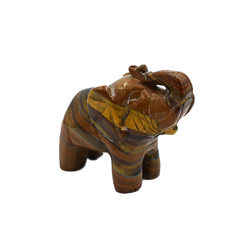 Elefantino in Occhio di Tigre