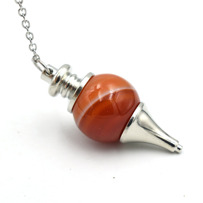 Pendolino tondo in Corniola