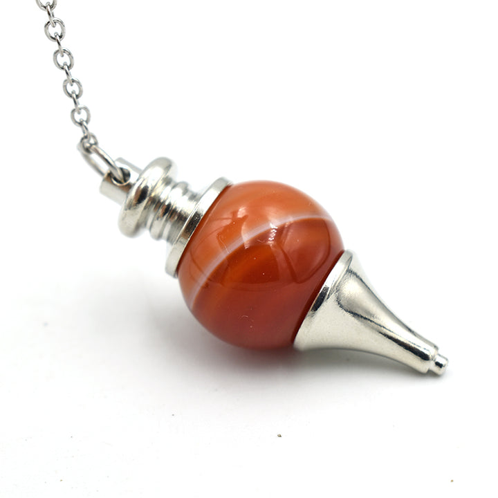 Pendolino tondo in Corniola