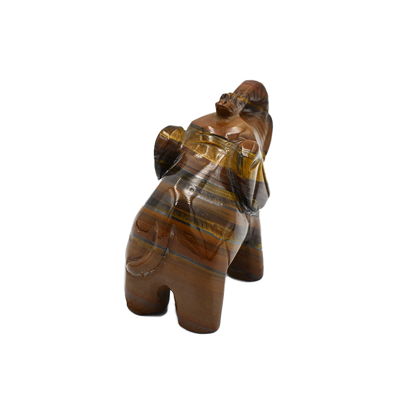 Elefantino in Occhio di Tigre