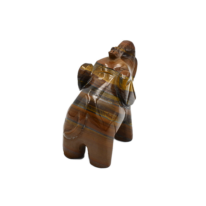 Elefantino in Occhio di Tigre