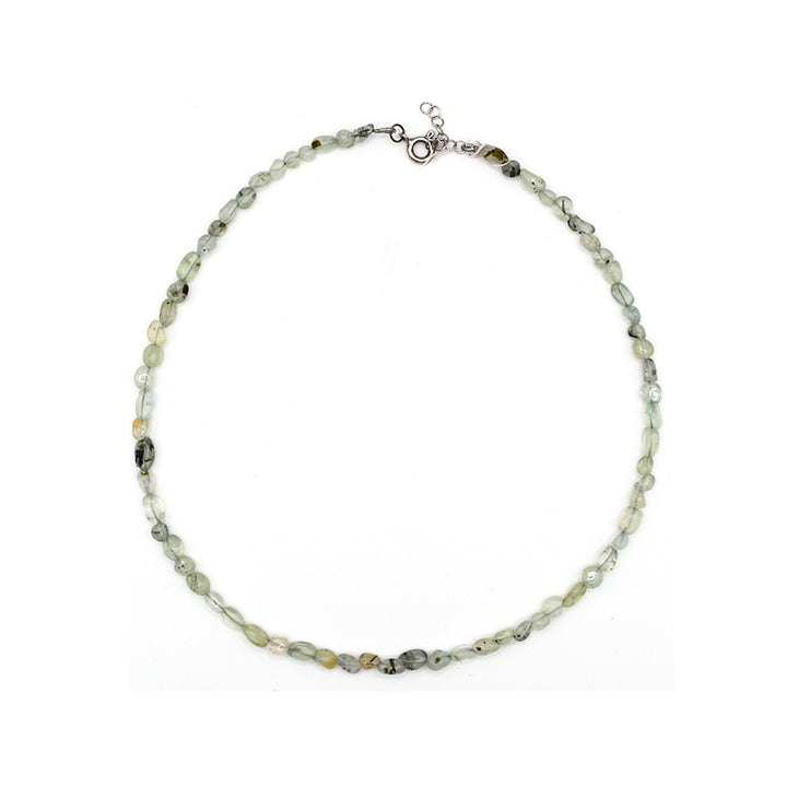 Collana in Prehnite