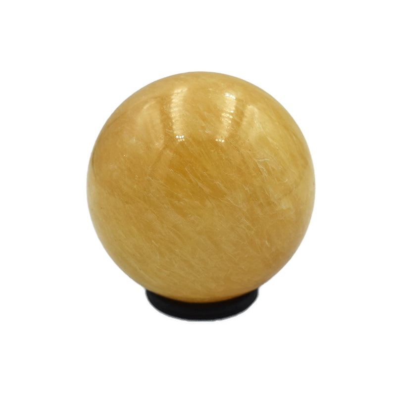 Sfera in Calcite gialla