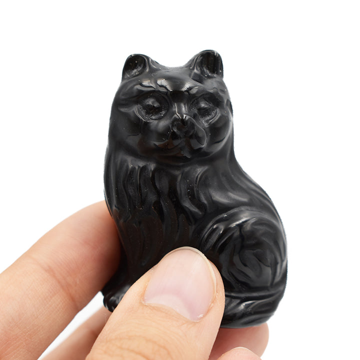 Gatto in Ossidiana Nera