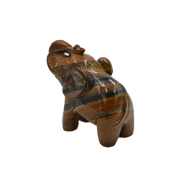 Elefantino in Occhio di Tigre