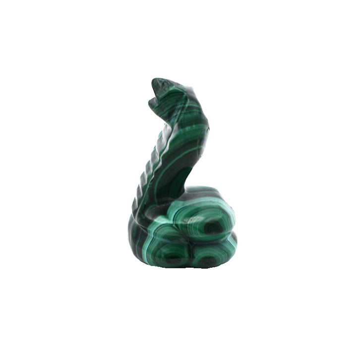 Serpente in Malachite