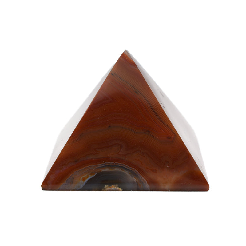 Piramide in Corniola