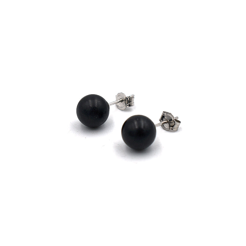 Orecchini in Shungite