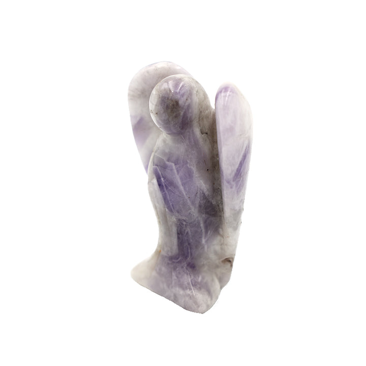 Angelo in Quarzo Ametista a bande