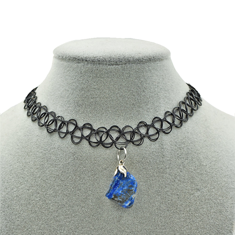 Choker con ciondolo in Lapislazzuli