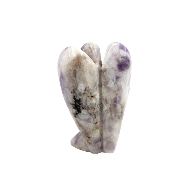 Angelo in Quarzo Ametista a bande