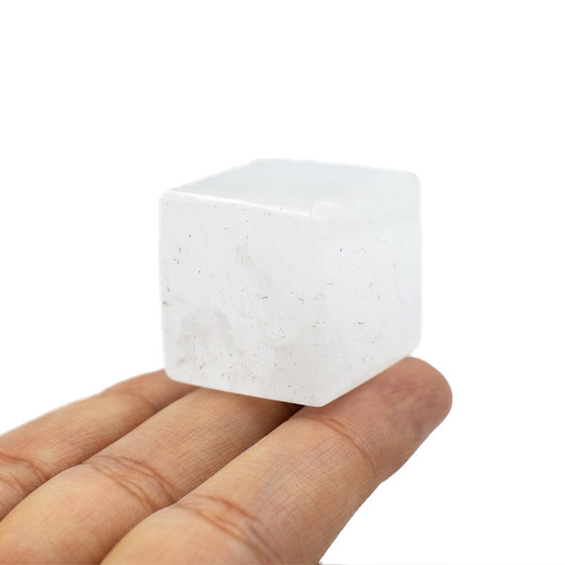 Cubetto in Quarzo Ialino