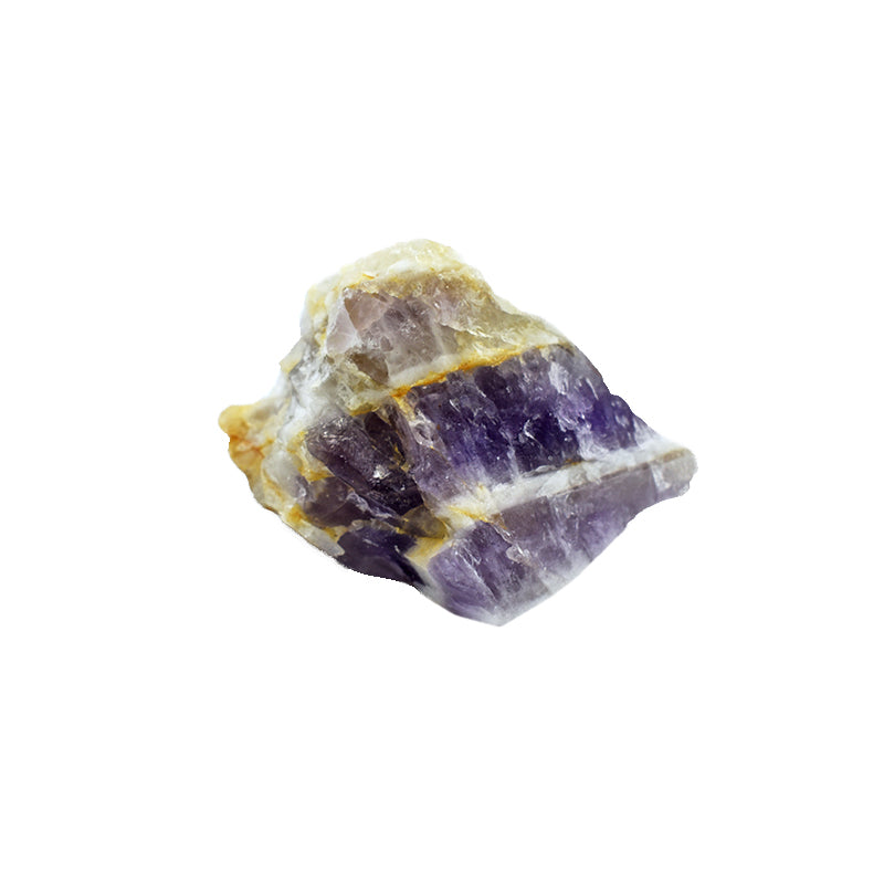 Quarzo ametista a bande grezzo