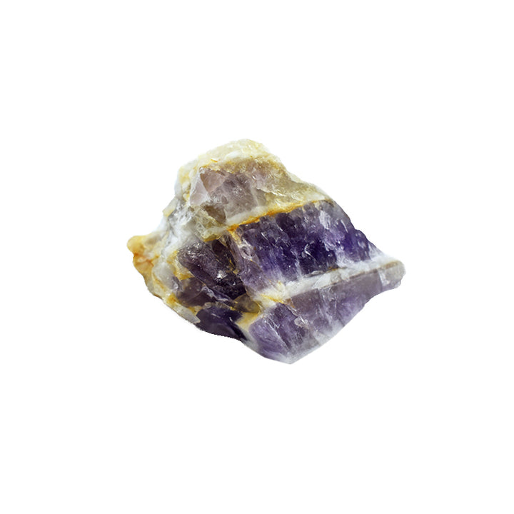 Quarzo ametista a bande grezzo