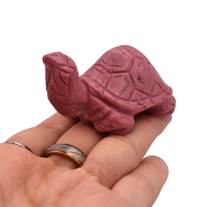 Tartaruga in Rodonite