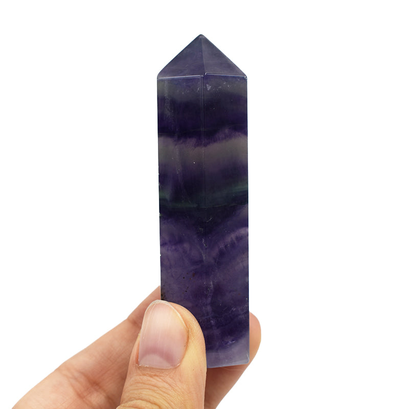 Obelisco in Fluorite