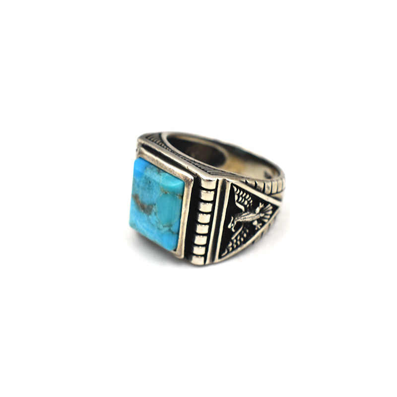 Anello in argento 925 in Turchese