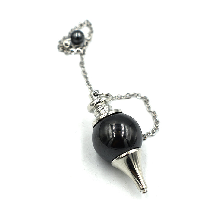 Pendolino tondo in Ematite