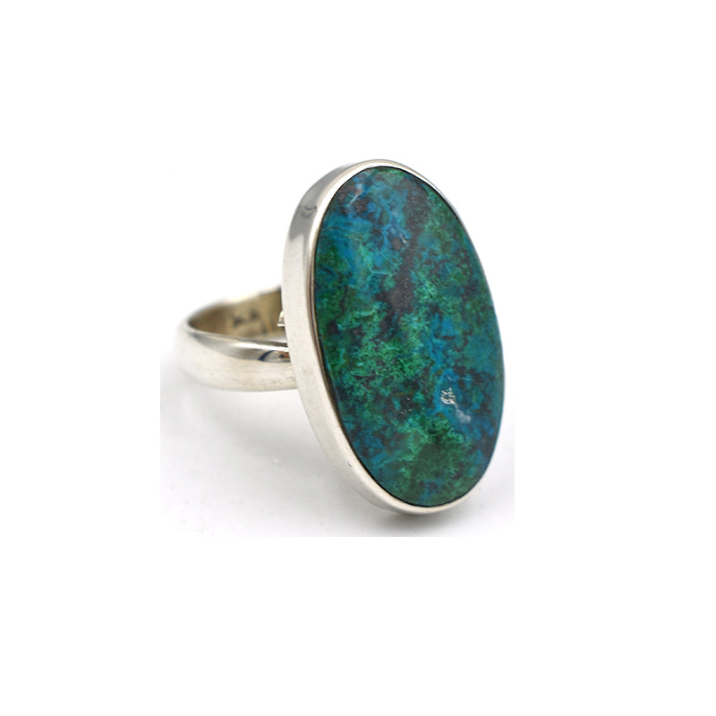 Anello in argento 925 in Crisocolla