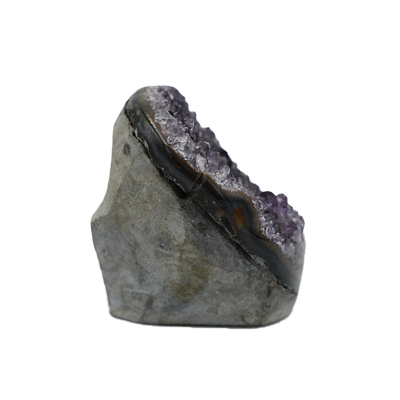 Drusa in Quarzo Ametista levigata