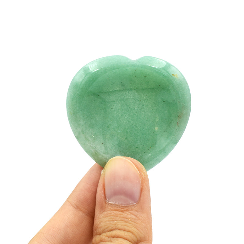 Cuore con incavo in Avventurina