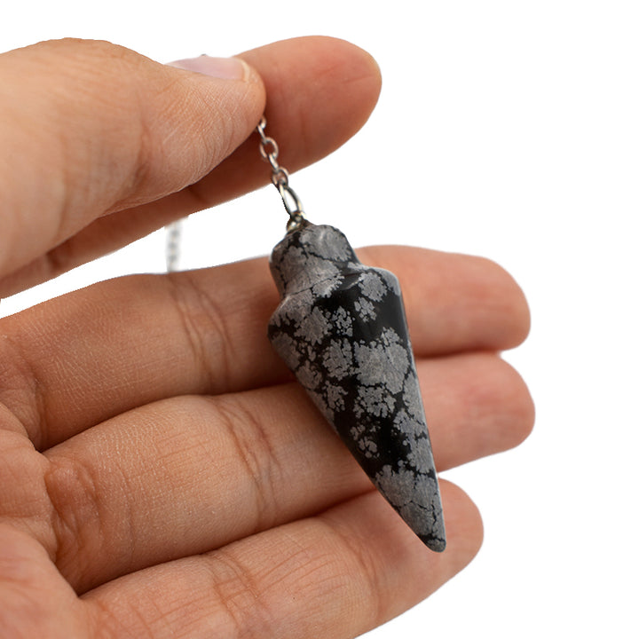 Pendolino in Ossidiana Fiocco di neve