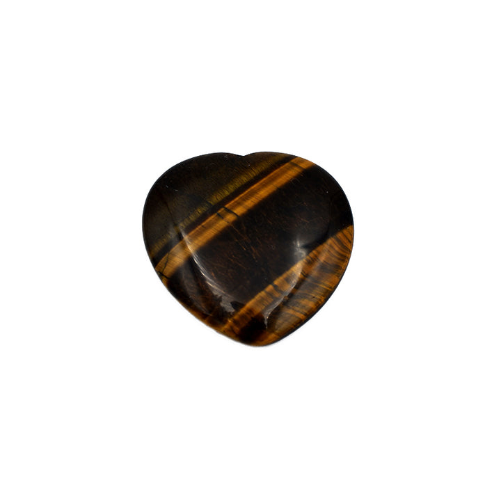 Cuore con incavo in Occhio di Tigre