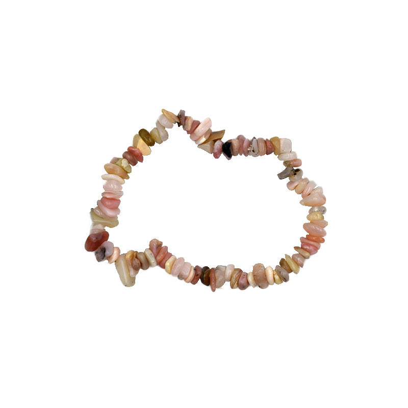Bracciale in chips di Opale Rosa