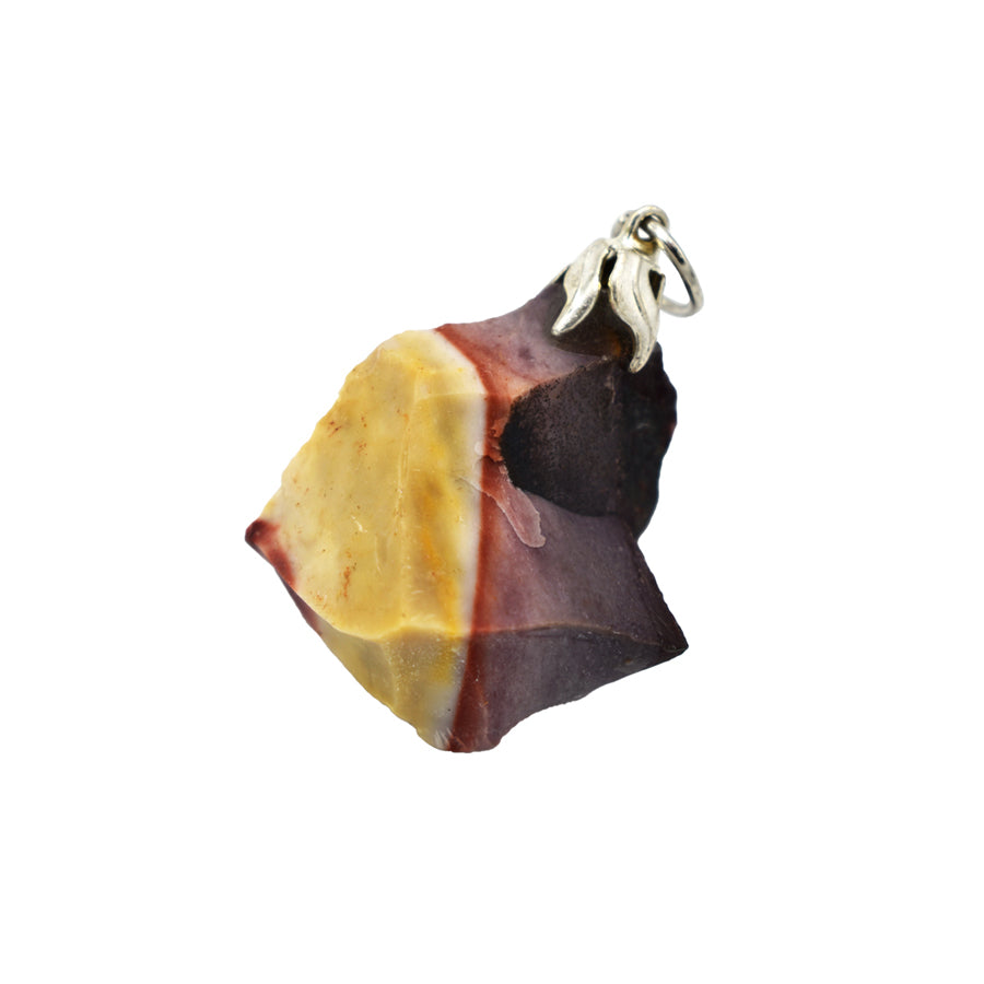 Ciondolo in Mookaite grezza