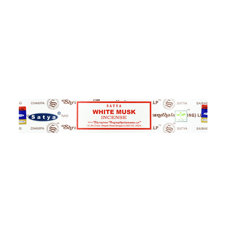 Incenso Satya Sai Baba - White Musk (Muschio Bianco) 15gr
