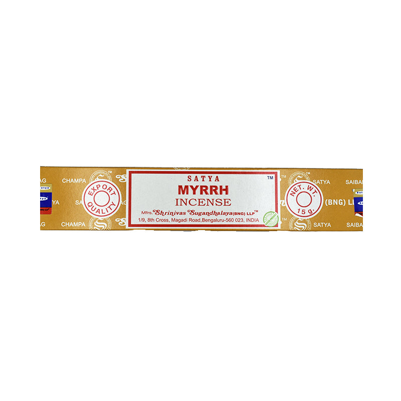 Incenso Satya Sai Baba - Myrrh (Mirra) 15gr