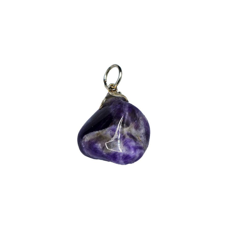 Ciondolo in Ametista burattata