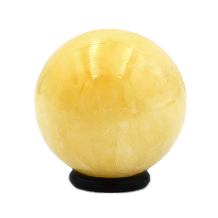 Sfera in Calcite Gialla