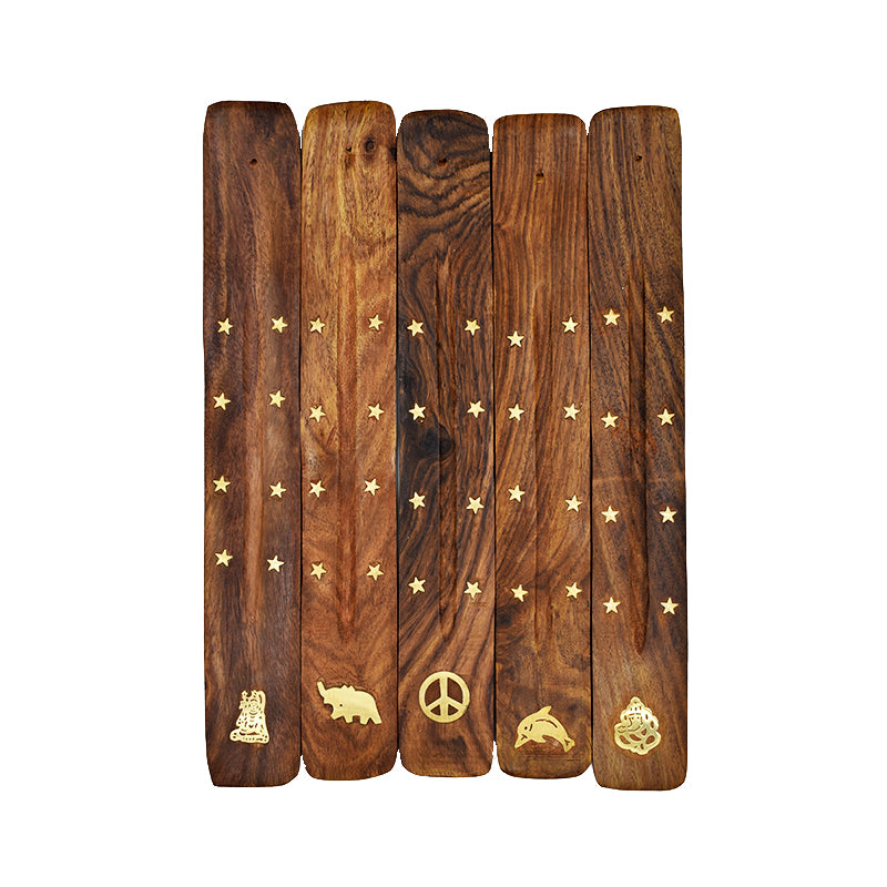 Portaincenso in legno - Stella