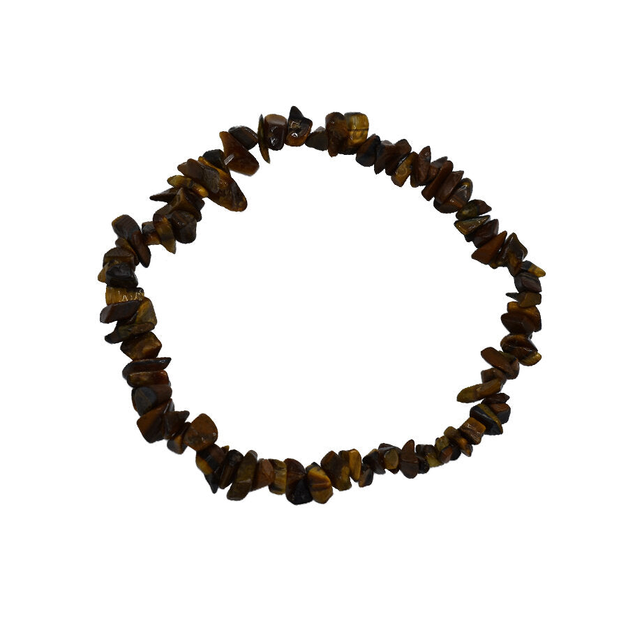 Bracciale in chips di Occhio di Tigre