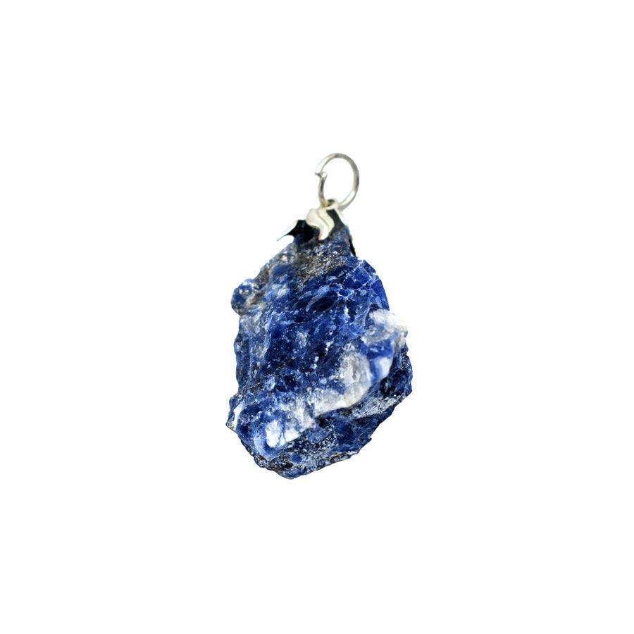 Ciondolo in Sodalite grezza