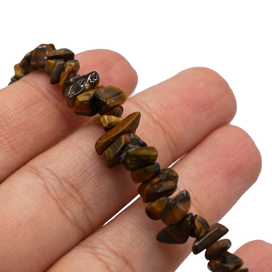 Bracciale in chips di Occhio di Tigre