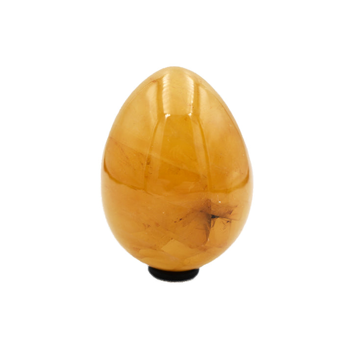 Uovo in Quarzo Ematoide (con apertura)