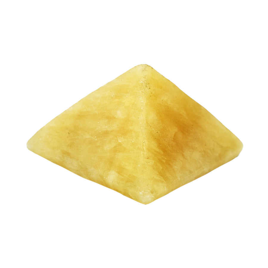 Piramide in Calcite Gialla