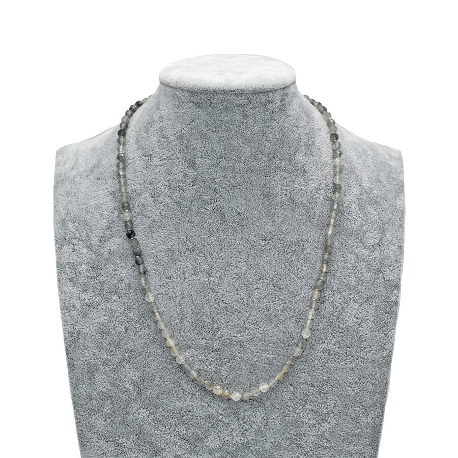 Collana in Quarzo Latteo
