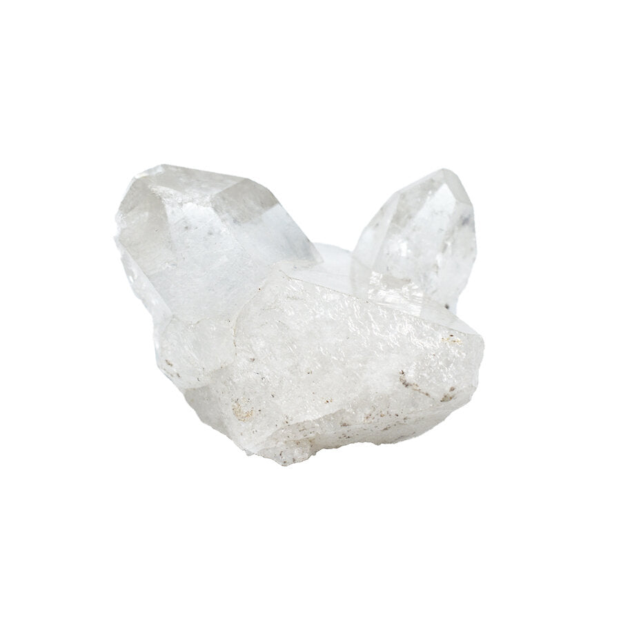 Drusa in Quarzo Ialino con punte