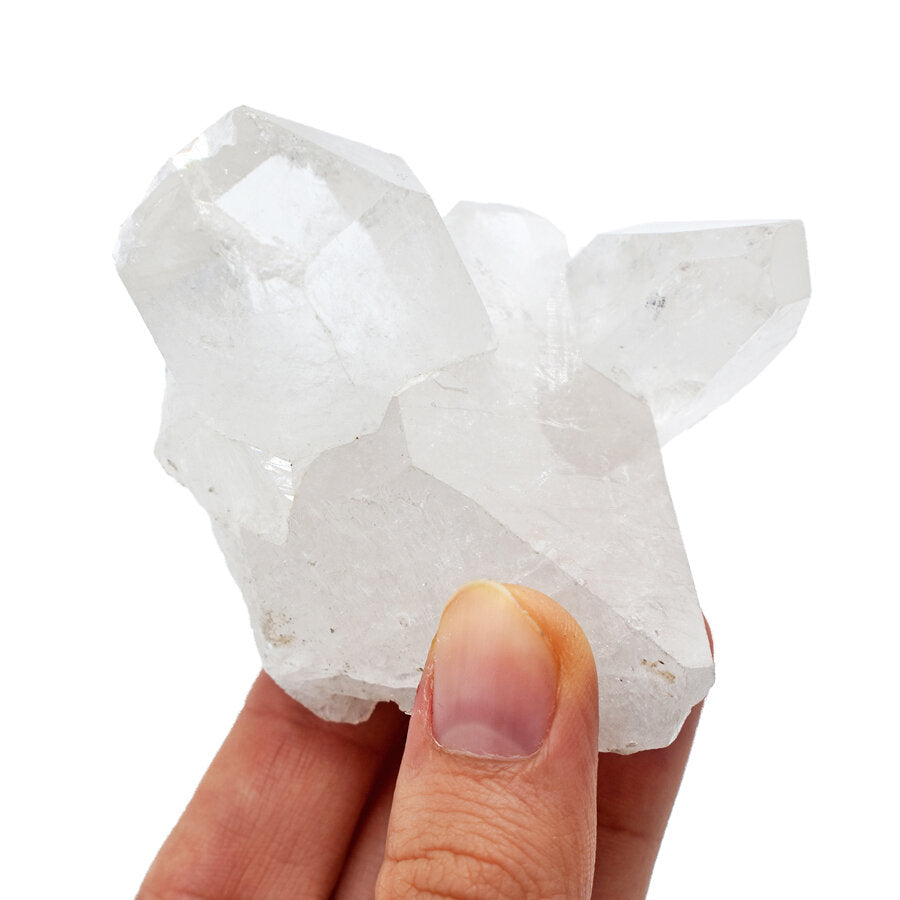 Drusa in Quarzo Ialino con punte