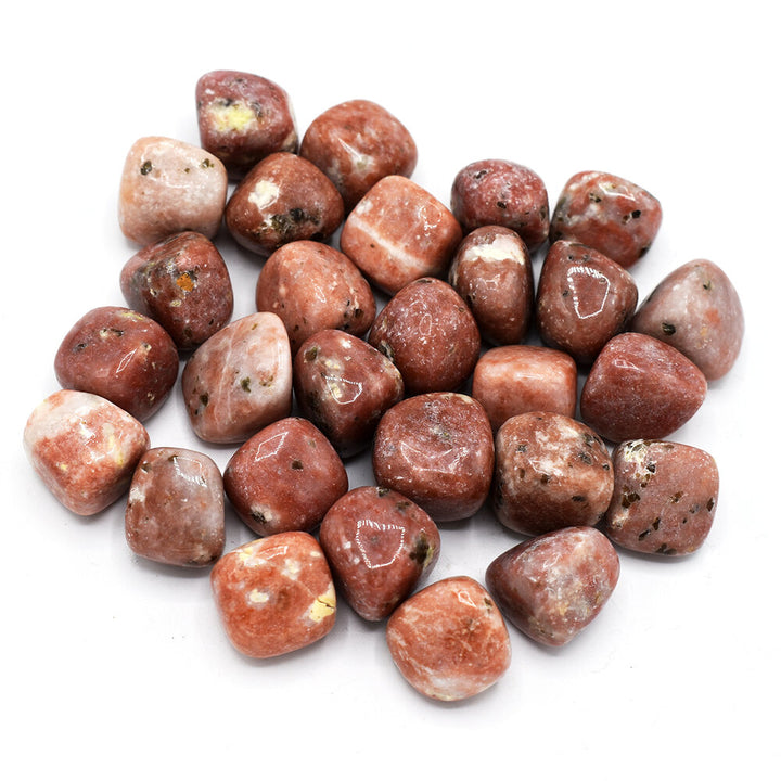 Calcite rossa burattata