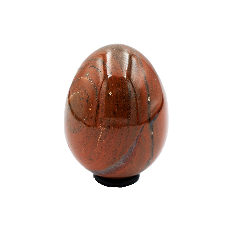 Uovo in Diaspro Rosso