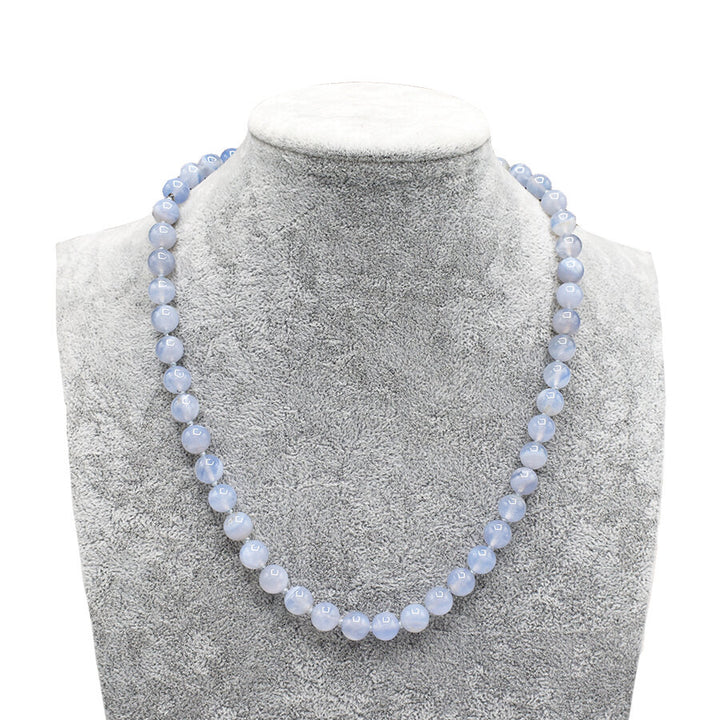 Collana in Calcedonio