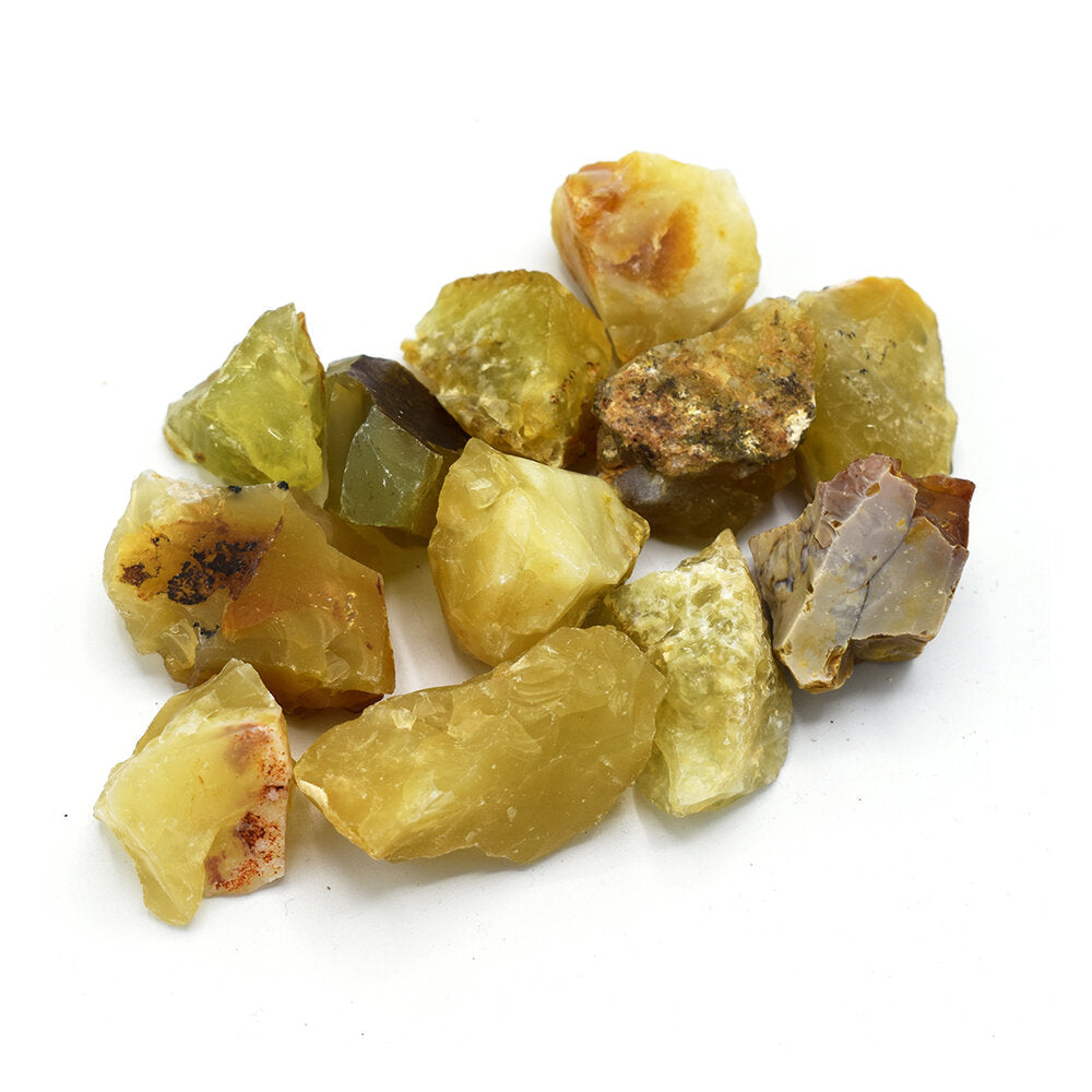 Opale verde grezzo