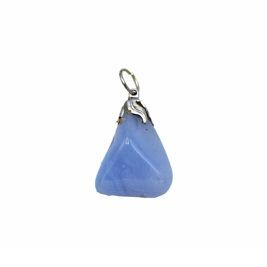Ciondolo in Calcedonio blu
