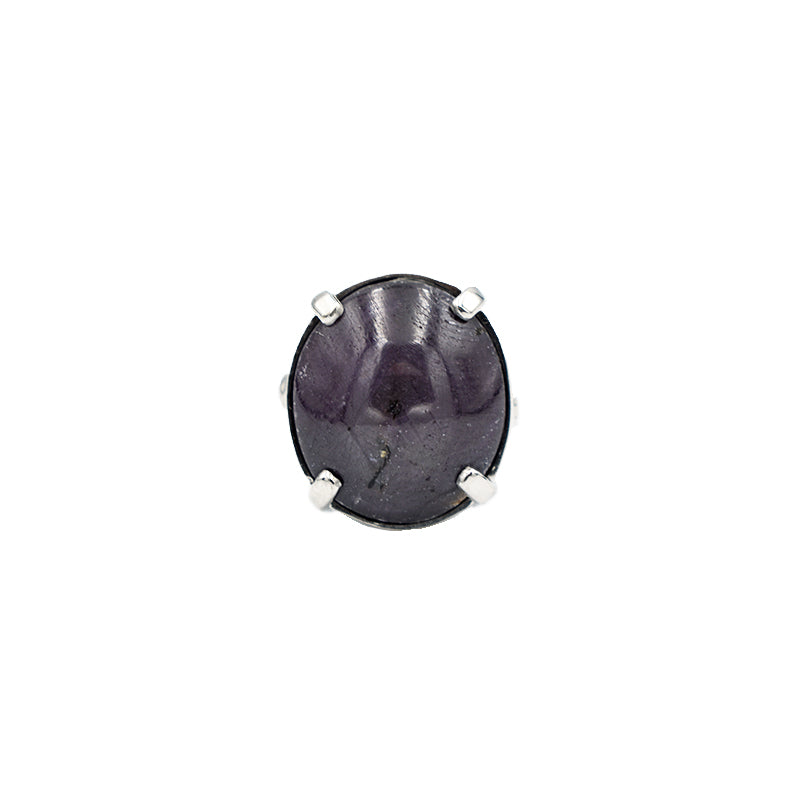 Anello in argento 925 in Zaffiro Stellato