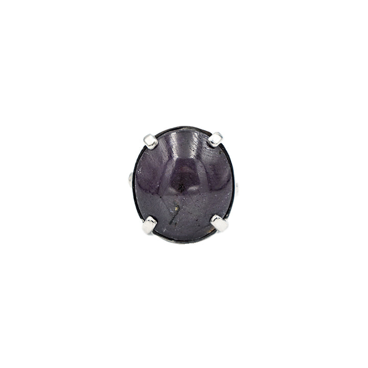 Anello in argento 925 in Zaffiro Stellato