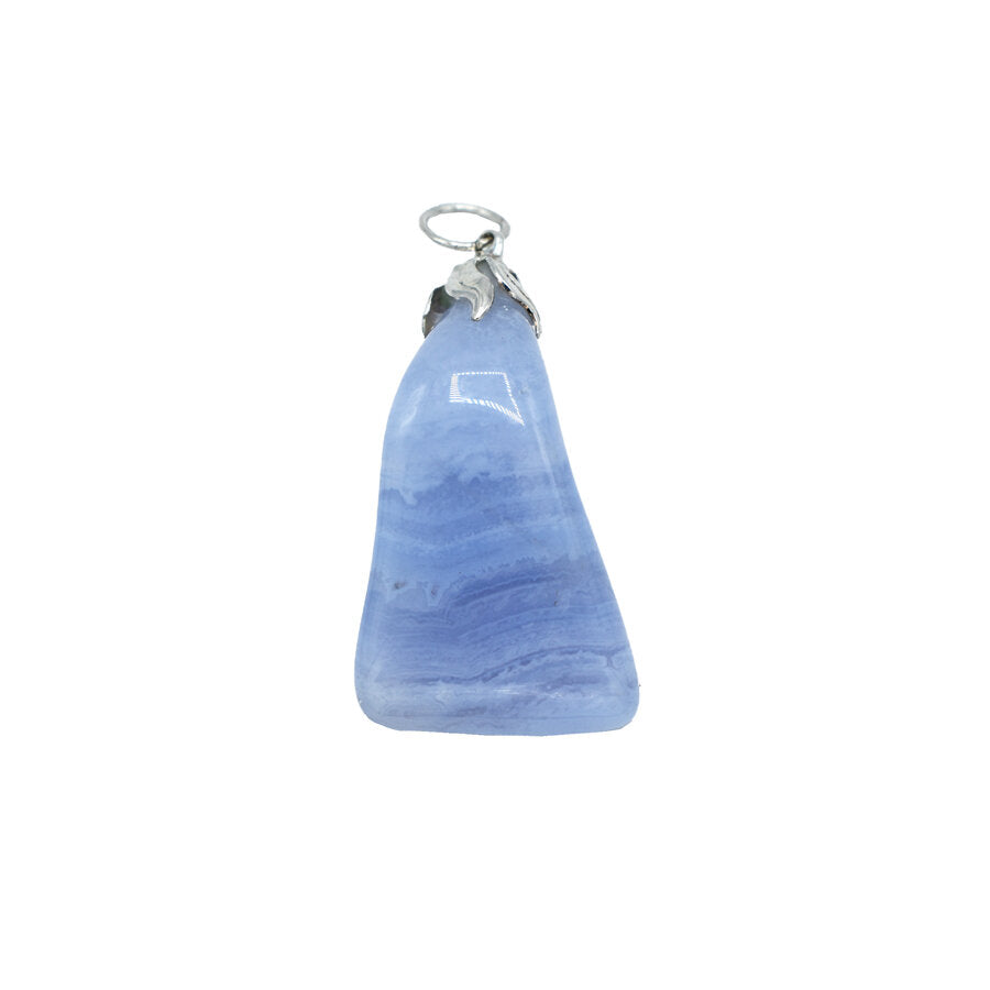 Ciondolo in Calcedonio blu